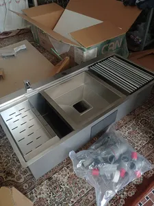 تجریه خرید سینک ظرفشویی استیل کن مدل cn104 توکار