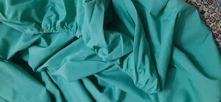 سرویس ملحفه هانی مدل Plain دو نفره سه تکه