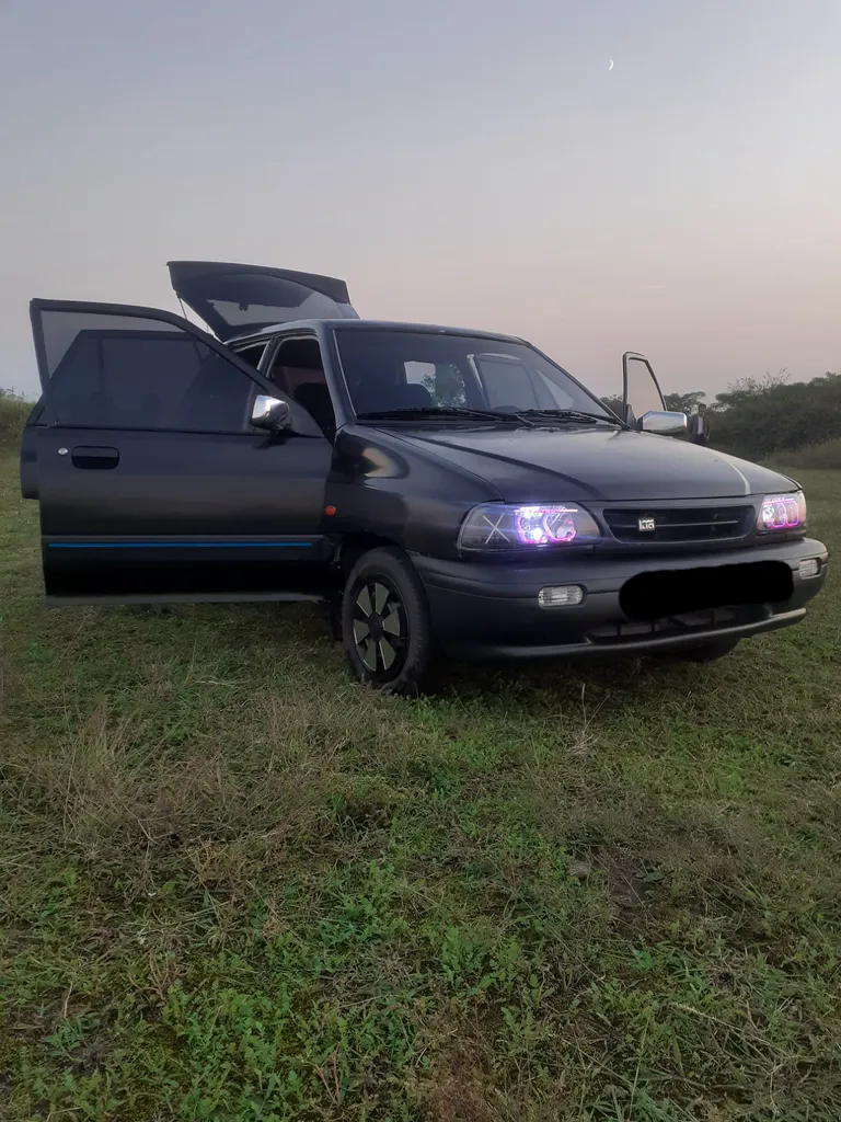 چراغ جلو خودرو مدل X فولکالر مناسب برای پراید بسته 2 عددی