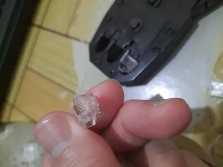 سوکت تلفن مدل TTS-RJ12-6P4C بسته 20 عددی