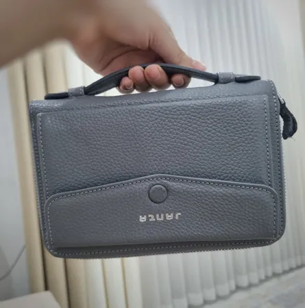 کیف دستی چرم جانتا مدل 496