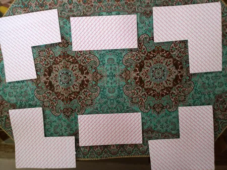 ترمز فرش هلیسا کد 1257 مجموعه 6 عددی