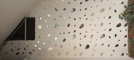 آینه پلکسی گلس آماتیس مدل سنگ های رودخانه