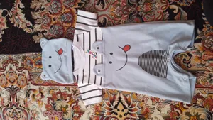 تجریه خرید ست سرهمی و کلاه نوزادی طرح لبخند کد Sm02