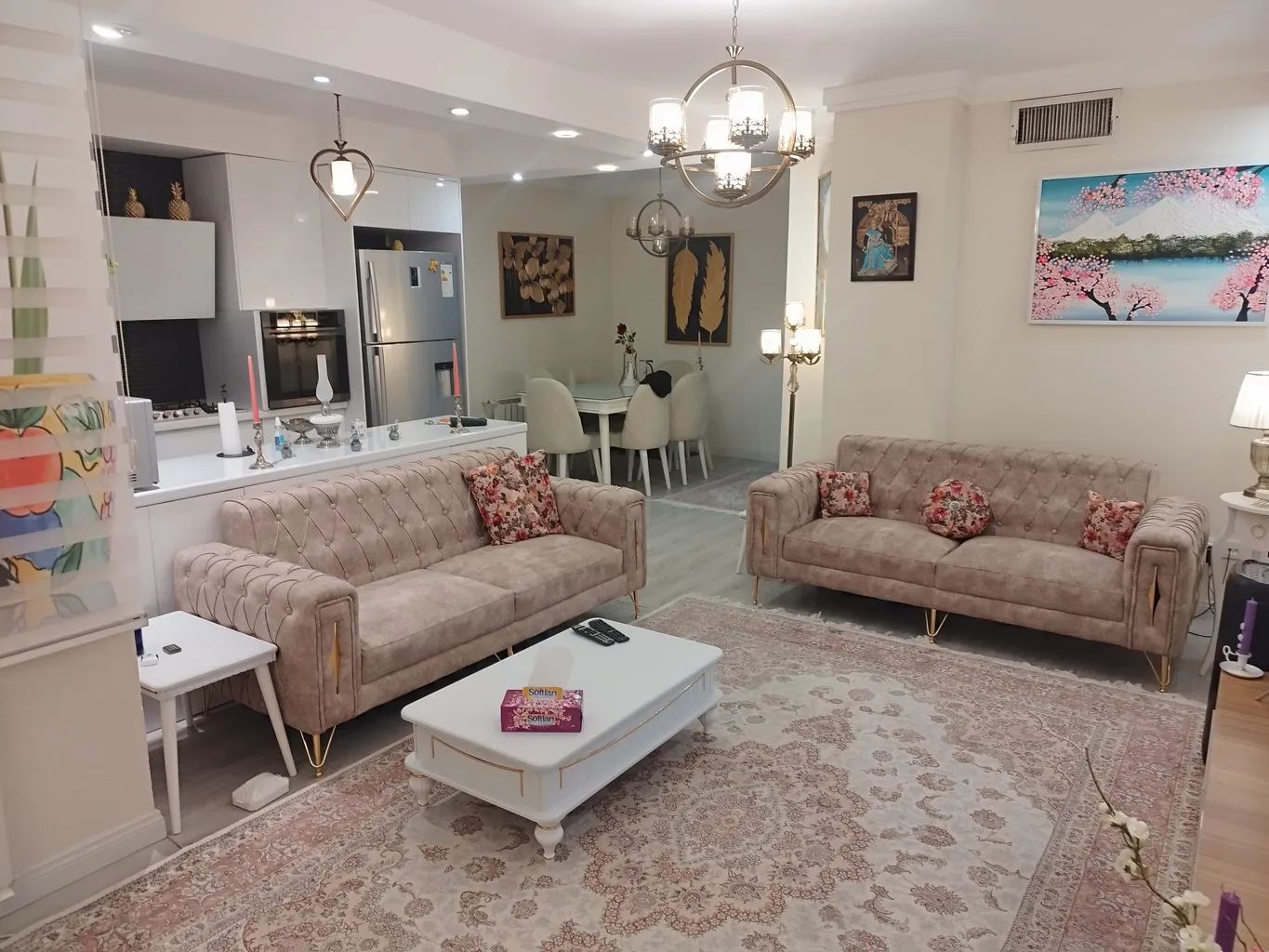 مبل راحتی هشت نفره لوکا مبل مدل پاتریس