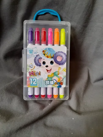 ماژیک رنگ آمیزی 12 رنگ هپو مدل rs کد 3030