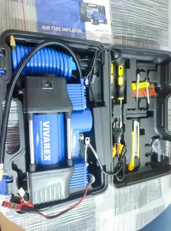 کمپرسور  هوا ویوارکس مدل دو سیلندر متصل به برق شهری کد VR 1207 ACT