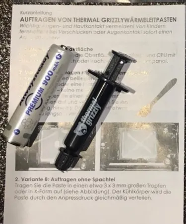 خمیر سیلیکون ترمال گریزلی مدل Kryonaut