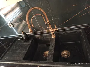 تجریه خرید سینک ظرفشویی گرانیت لیگوریا مدل ماسا توکار به همراه مخزن مایع ظرفشویی