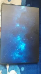 استیکر لپ تاپ توییجین و موییجین طرح Space کد 35 مناسب برای لپ تاپ 15.6 اینچ به همراه برچسب حروف فارسی کیبورد