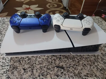 کنسول بازی سونی مدل PlayStation 5 Slim ظرفیت یک ترابایت ریجن 2016A اروپا به همراه دسته اضافی