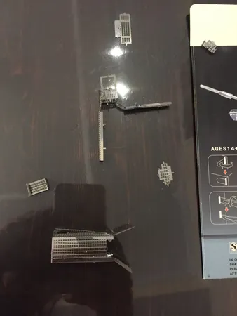 پازل سه بعدی فلزی The Empire Stat Buildind