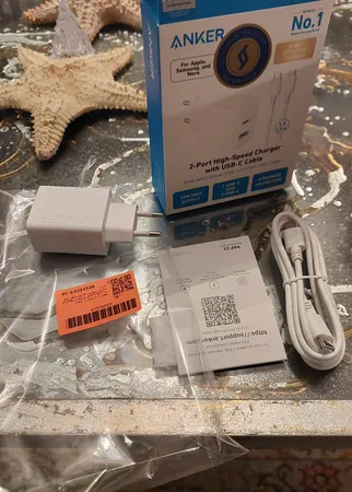 شارژر دیواری 20 وات انکر مدل B2348 به همراه کابل USB-C به طول 1.5 متر