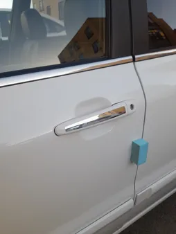 زه روی دستگیره خودرو مدل STEE مناسب برای سمند سورن پلاس مجموعه 4 عددی