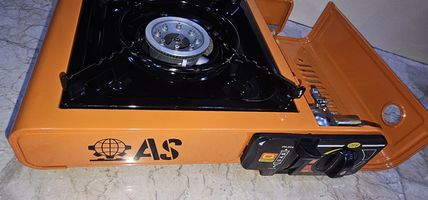 اجاق سفری پارس رگولاتور مدل Portable همراه 2 عدد کپسول گاز