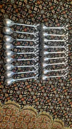 قاشق چای خوری مدل برگ کد 00601 مجموعه 6 عددی