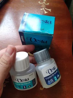 کریستال سرونیک دوجزئی وستا مدل 128000801 حجم 40 میلی لیتر بسته 2 عددی