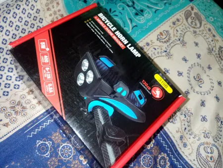 چراغ جلوی دوچرخه مدل 4 کاره 319B-15W