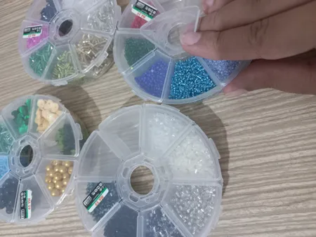 جعبه نظم دهنده ابزار مدل گرد مجموعه 2 عددی