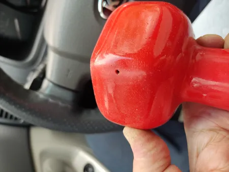 دمبل مدل روکش‌دار وزن 3 کیلوگرمی بسته دو عددی