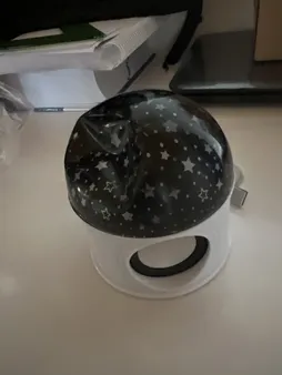 چراغ خواب طرح کهکشانی مدل اسپیکردار