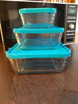 ظرف نگهداره کاوه مدل کلاسیک بسته 3 عددی