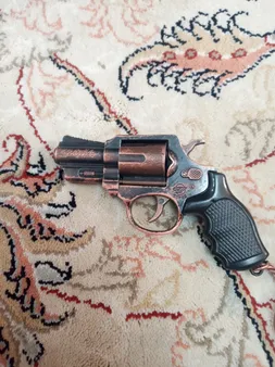 جاکلیدی طرح تفنگ ترقه ای فلزی 20 مدل روورور 025