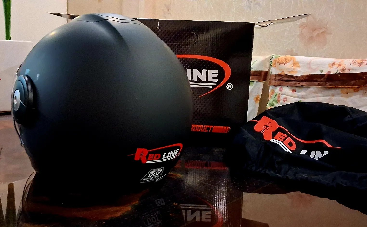 کلاه کاسکت فک جدا ردلاین مدل 976 MT NOPO