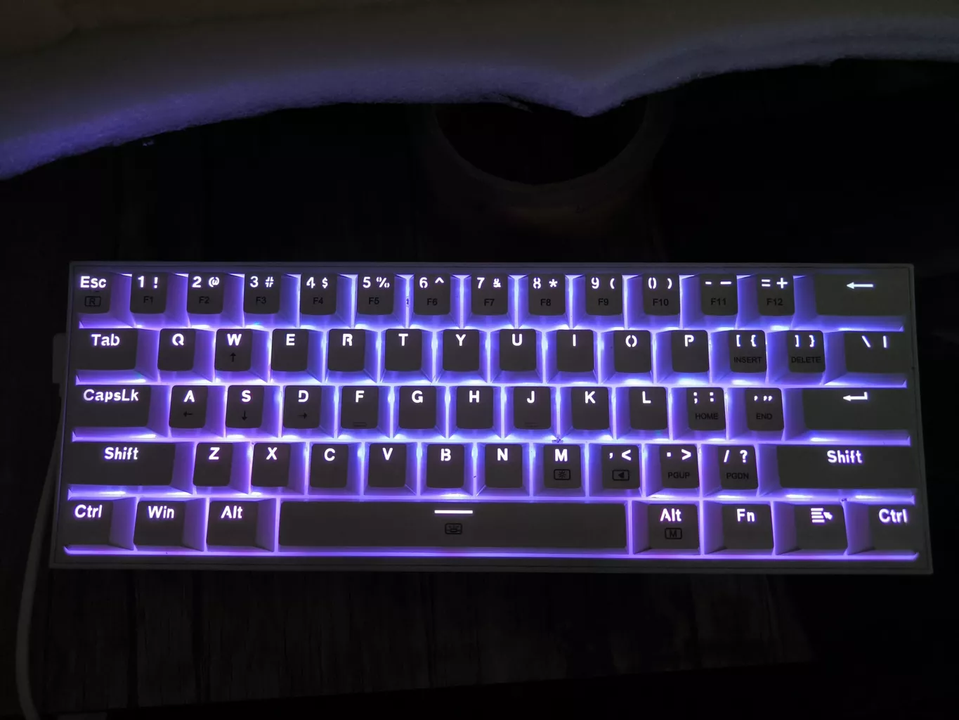 کیبورد مخصوص بازی ردراگون مدل Fizz K617 RGB