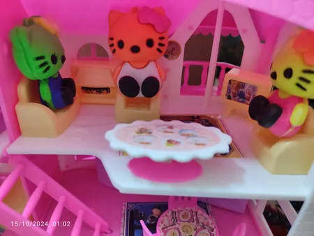 اسباب بازی خانه عروسکی مدل آذین