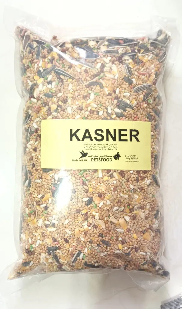 غذای طوطی گرینچیک کاسنر کد K12 وزن 1200 گرم