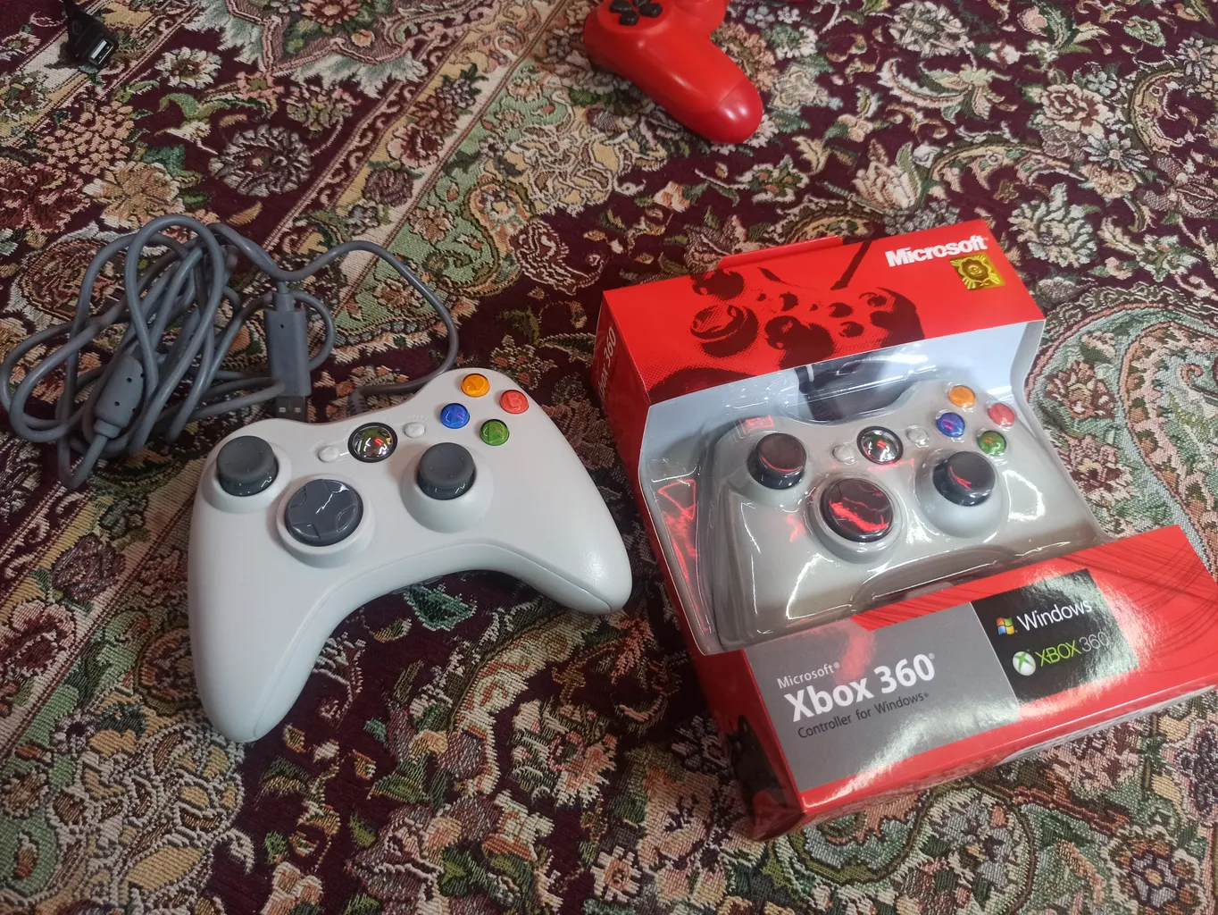 دسته بازی مایکروسافت مدل x17-1544-03 مناسب برای ایکس باکس 360 و ویندوز