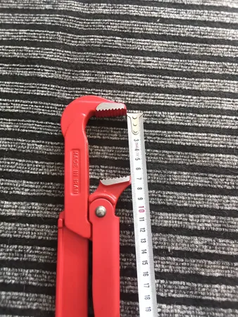 آچار لوله گیر ایران پتک مدل 001 سایز 1.5 اینچ