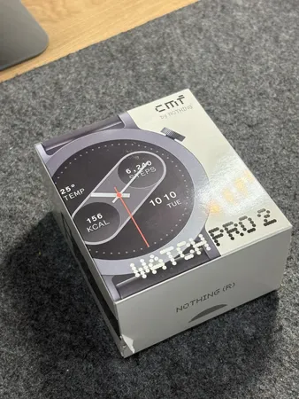 ساعت هوشمند 45 میلی‌متری ناتینگ مدل CMF Watch Pro 2 با بند سیلیکونی