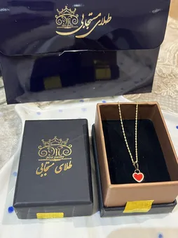 زنجیر طلا 18 عیار زنانه طلای مستجابی مدل طنابی کد Z45