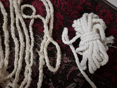 نخ مکرومه مدل تابیده کد 1000G