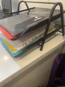 ست لوازم اداری رومیزی مدل CH-53 مجموعه پنج عددی