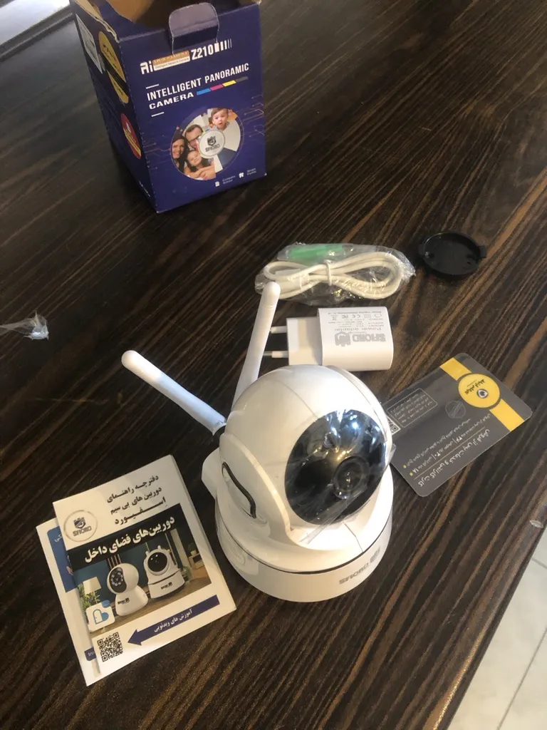 دوربین مداربسته بیسیم تحت شبکه اسفیورد مدل Z-210