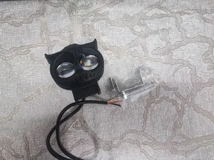 تجریه خرید چراغ جلو موتور مدل لنزدار جغدی کد led