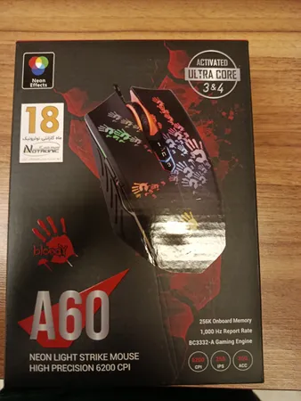 ماوس مخصوص بازی بلادی مدل A60