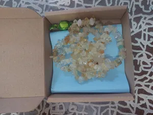 تجریه خرید ریسه سنگ سیترین مدل نامنظم کد 01