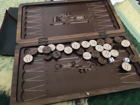 تخته شطرنج مدل W001