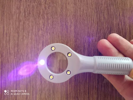 ذره بین چراغ دار مدل THLK-10