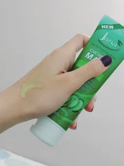 ماسک صورت جانا مدل Cucumber حجم 100 میلی لیتر