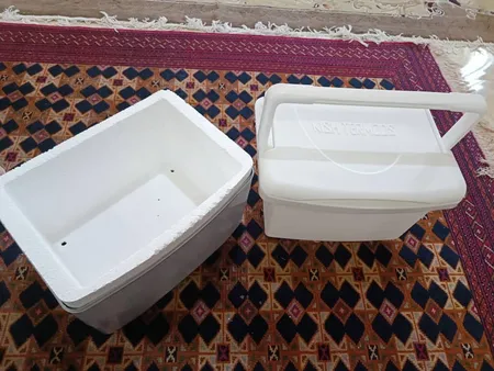 یخدان سفری کیش ترموس مدل 002 گنجایش 11 لیتر