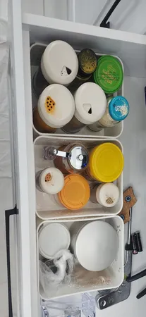 سبد نظم دهنده یخچال نازگل کد 258 بسته 3 عددی