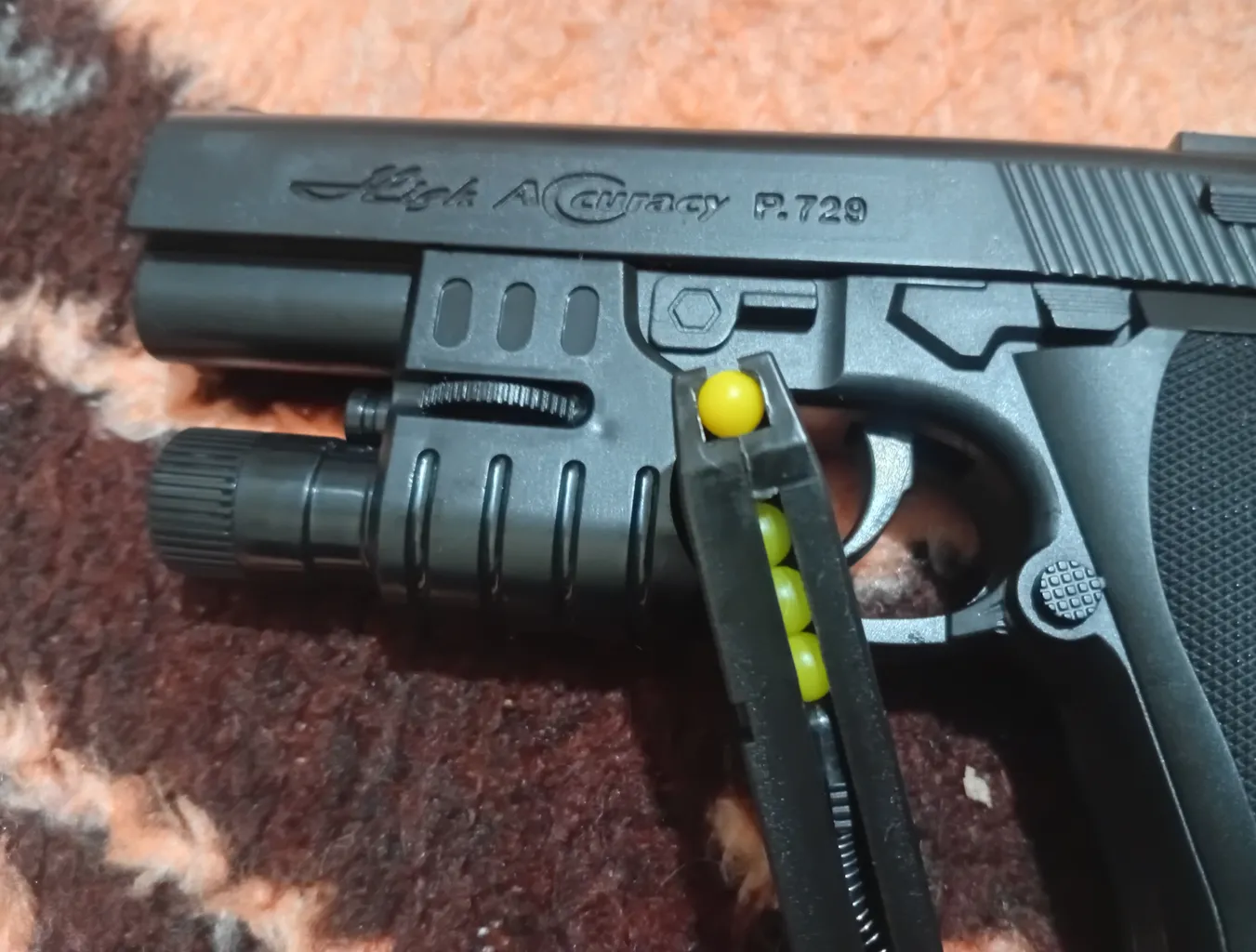 تفنگ بازی مدل کلت کد p-729-2