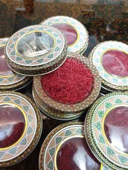 ظرف زعفران کد BS-12 بسته 9 عددی