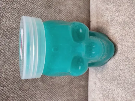 ژل بازی واتر اسلایم تپلی مدل شب تاب اسکلتی