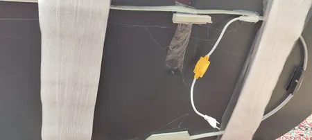 آینه مدل قدی هلالی بک لایت کد 170